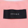 ADORE 531-1250932 Super 180 Melton collarless Jacket 38 pinkUsed