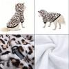 Fashion Thick Pet Dog Hoodie Fleece Rainbow Dog Sweatshirt Soft Warm Puppy Pullover Cold Weather