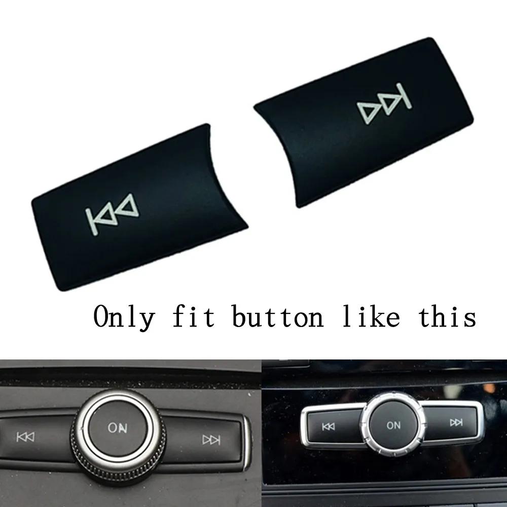 Bilkonsol Multimedia Volymknapp Trim Sekvensöverdrag Klistermärke För Mercedes Benz A B C E GLA CIA ML GL SLK W176 W245 W204 W212