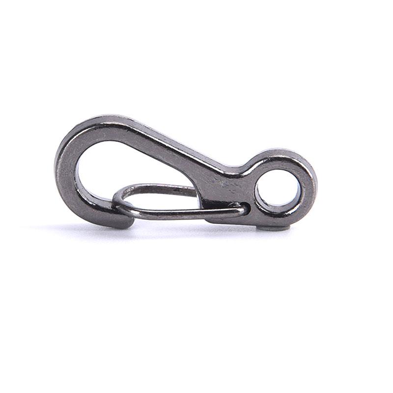 10Pcs Mini Spring Backpack Clasps Climbing Carabiners Keychain Camping Hooks