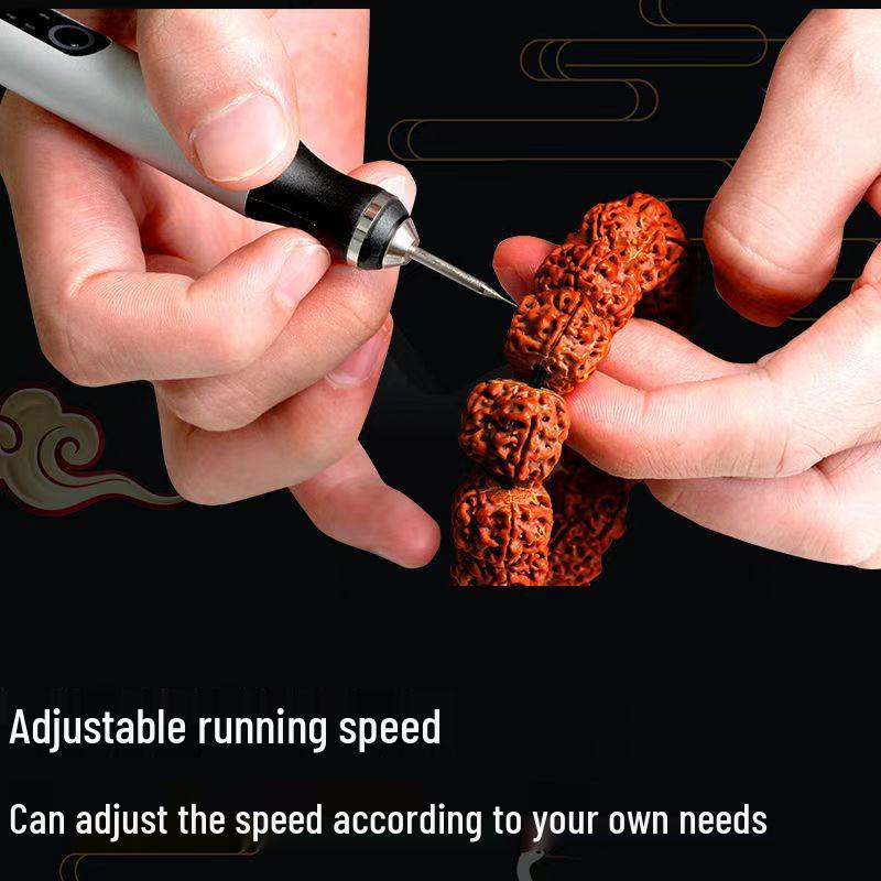 Electric Grinder Pen: Handheld Carving, Polishing & Engraving Tool for Jade & Wood