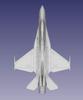 HMA Mobile Police Patlabor 2 the Movie F-16 Modified Knight Falcon 1/144 Scale Plastic Model