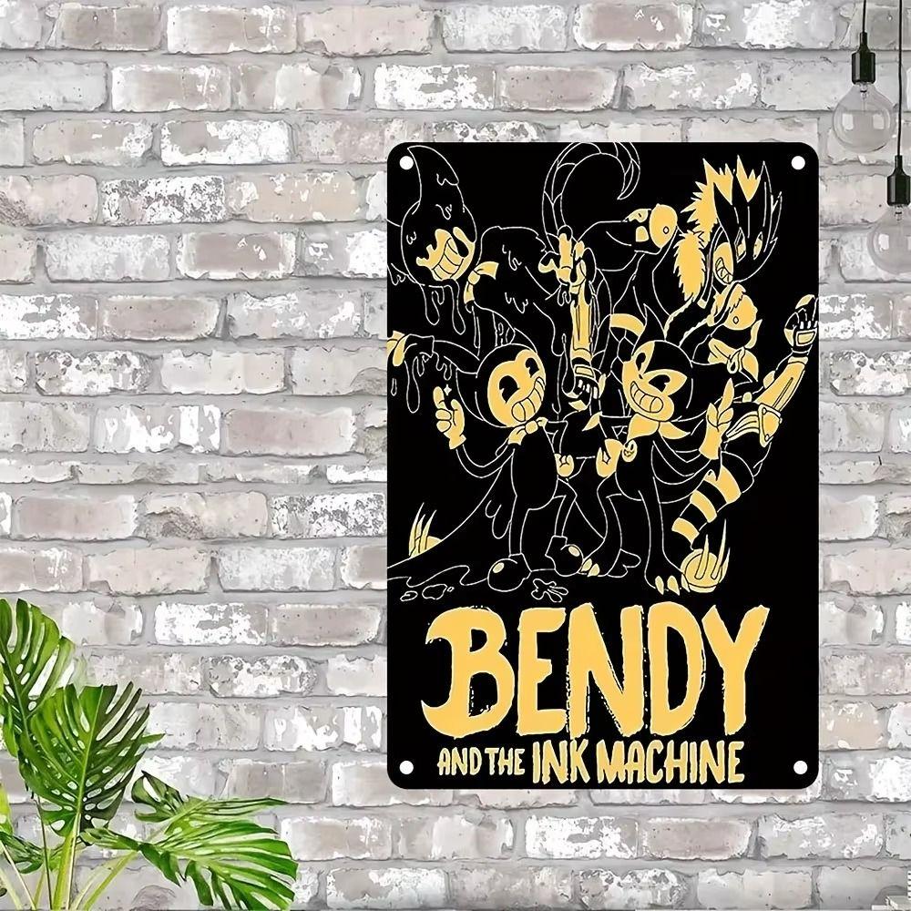 Metal Wall Art Sign, Vintage Tin Sign Decorative Plate 20x30cm