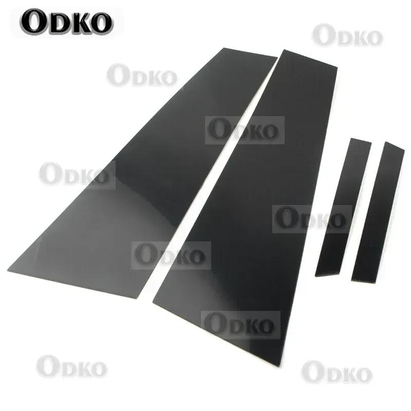 Car Pillar Posts Decoration Window Molding Cover Stickers Fit For MERCEDES CLS C219 2006-2011 Auto Styling