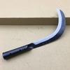 Willow Leaf Sickle: Banana, Willow Leaf, Sisal, Leek, and Grass Cutting Knife with Long Handle, Ideal for Peeling Sugarcane