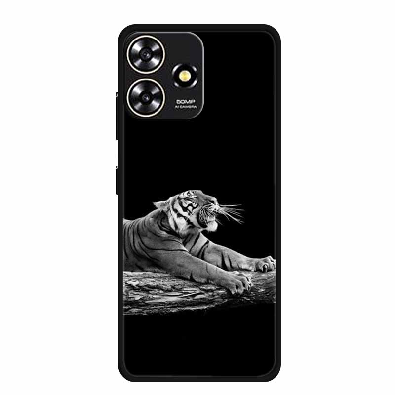 Cool Silicone Cover for ZTE Blade V50 Design 4G Case Printed Fashion Soft Back Cover for Blade V50Design Case Protective Shells