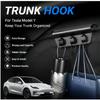 For Tesla Model Y YL Juniper Rear Trunk Hook Seat Button Cargo Grocery Shopping Bag Holder Umbrella Hanger Storage Accessories