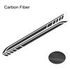 2PCS DIY Car Both Sides Body Stickers Stripes Waterproof Auto Door Decals Automobiles Products Car Wrap Vinyl Film Accessories