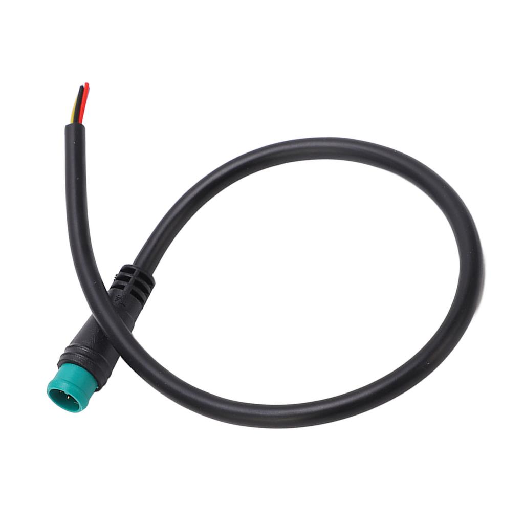5 Pin Male E Bike Extension Cable 0.8 Feet IP65 Waterproof Portable Instrument Extension Cord for E Scooters AC 200V