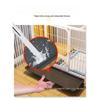 Medium/Large Indoor Dog Cage with Integrated Toilet for Shiba Inu & Corgi