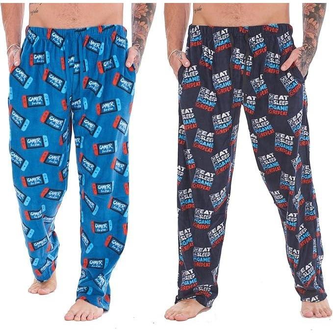 Keanu Mens Gamer Lounge Pants (Pack of 2)