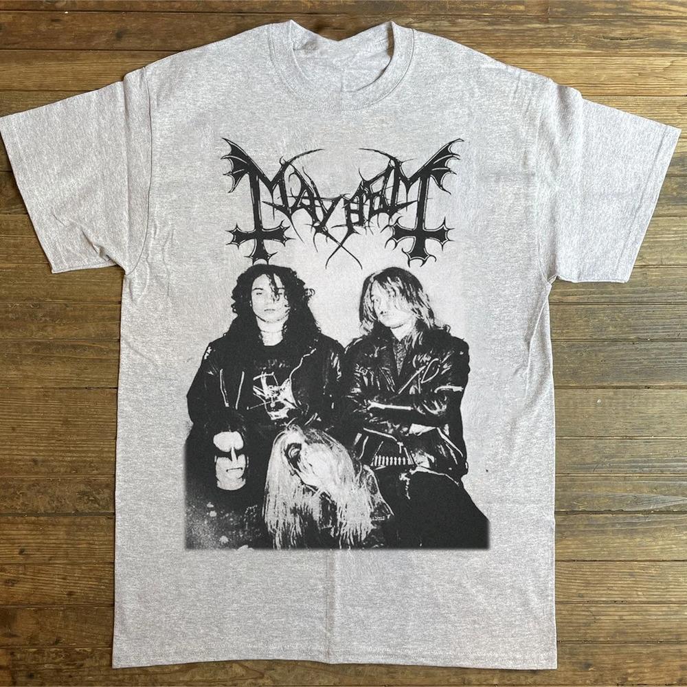 Rzadka Kolekcja Zespołu MAYHEM Prezent Dla Fana S do 5XL Koszulka S5384 Koszulka Unisex