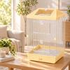 Großer Vogelkäfig Geräumig mit Acryl-Frontplatten