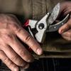 FELCO 2 Sécateur (Coupe Ø 25 mm, grandes mains, 215 mm, rainure à sève, poignées ergo)