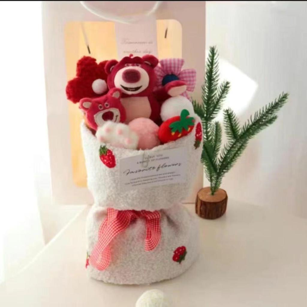 Ruby Loopy Beaver Doll: Cute, Creative Fabric Gift for Birthdays, Christmas, Valentine's Day, or Best Friends