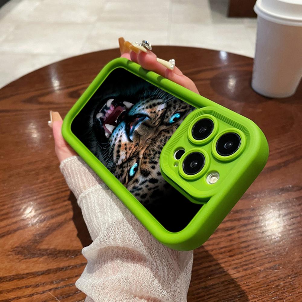 N96 Design cu ochi de tigru Huse pentru telefoane Soft Angel Eyes pentru iPhone 15 14 12 11 Pro Max 13 mini 7 8 6S Plus XS Max XR SE Husa de protecție antișoc