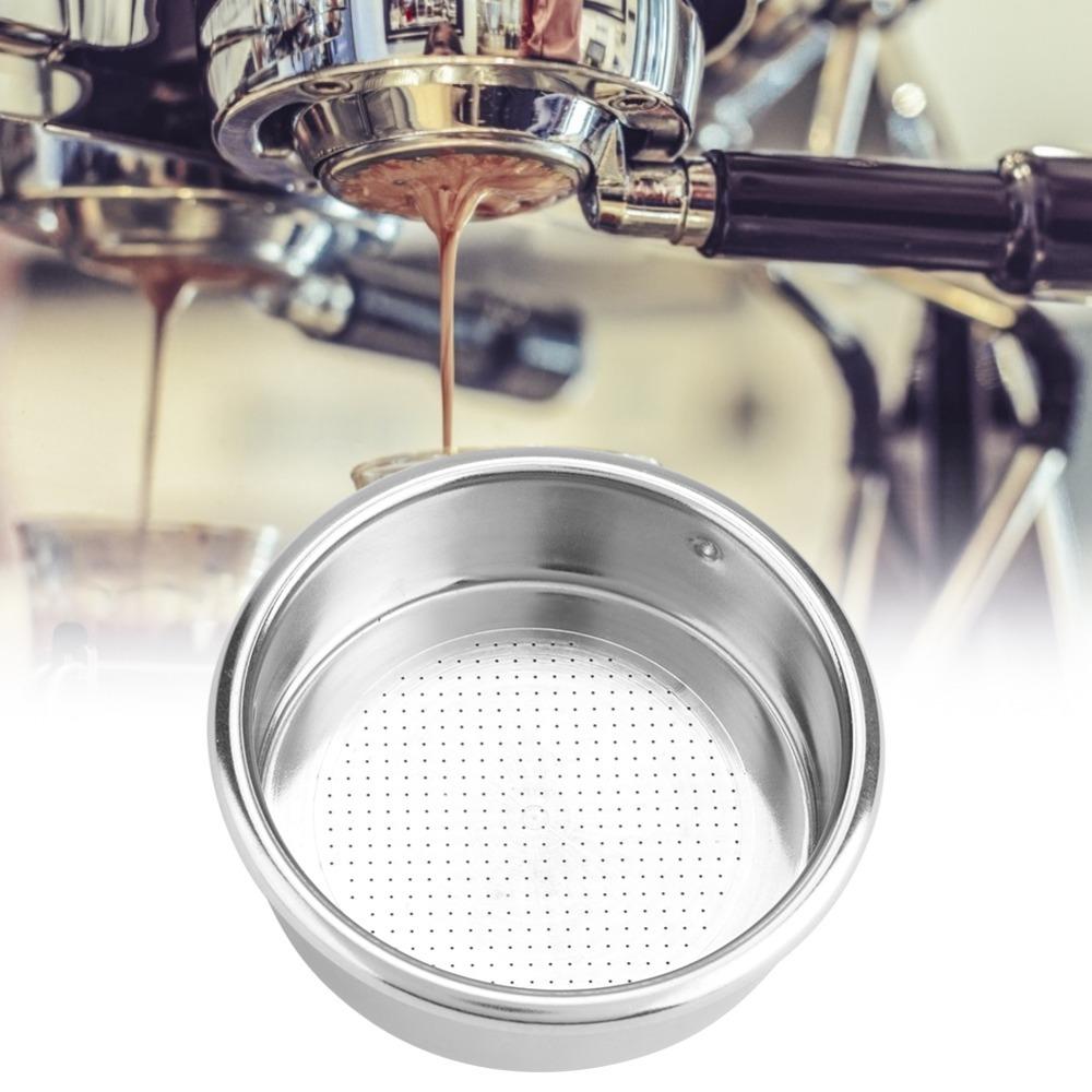 Stainless Steel Coffee Machine Filter 58mm Machine Filter Basket Coffee Machine Replacement