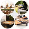 High Shine Stainless Steel Rectangular Food Tray Simple Elegant Design for Home Kitchen Restaurant Barbecue Dessert Cold Noodle