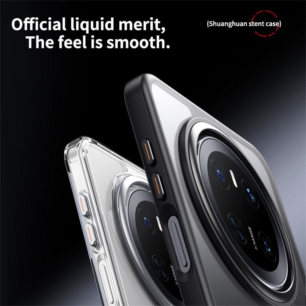 For Huawei Mate 70 Phone Case Compatible with MagSafe Kickstand Matte Back Cover