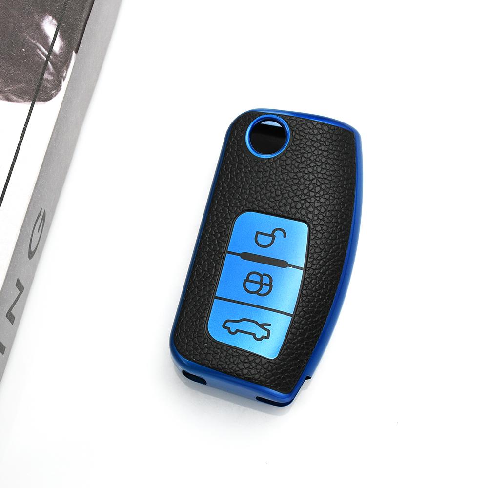 Keyless Car Key Case Cover Shell Fob Protector For Ford Fiesta Focus 2 Eco Sport Galaxy Ecosport Kuga Escape Falcon B-Max C-Max