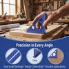 Heavy-Duty Woodworking Triangle Ruler Aluminum Zinc Zinc Alloy Height Measuring Ruler  Carpenter's Square