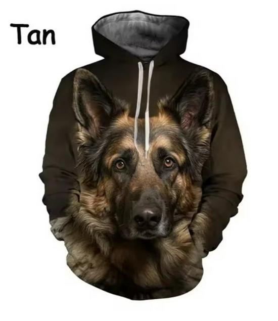 2025 Personalized 3D Animal Pattern Hooded Sweatshirt