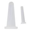 2pcs Cupping Therapy Set Silicone Vacuum Massage White Small Facial Cupping Kit for Home Use