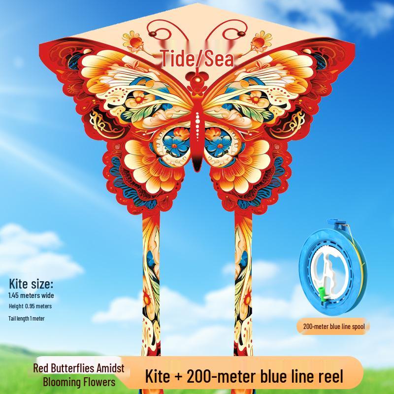 Weifang 26-Stil Cartoon Pfauen-Drachen: Easy-Fly für Kinder & Erwachsene, kommt mit Schnurrolle