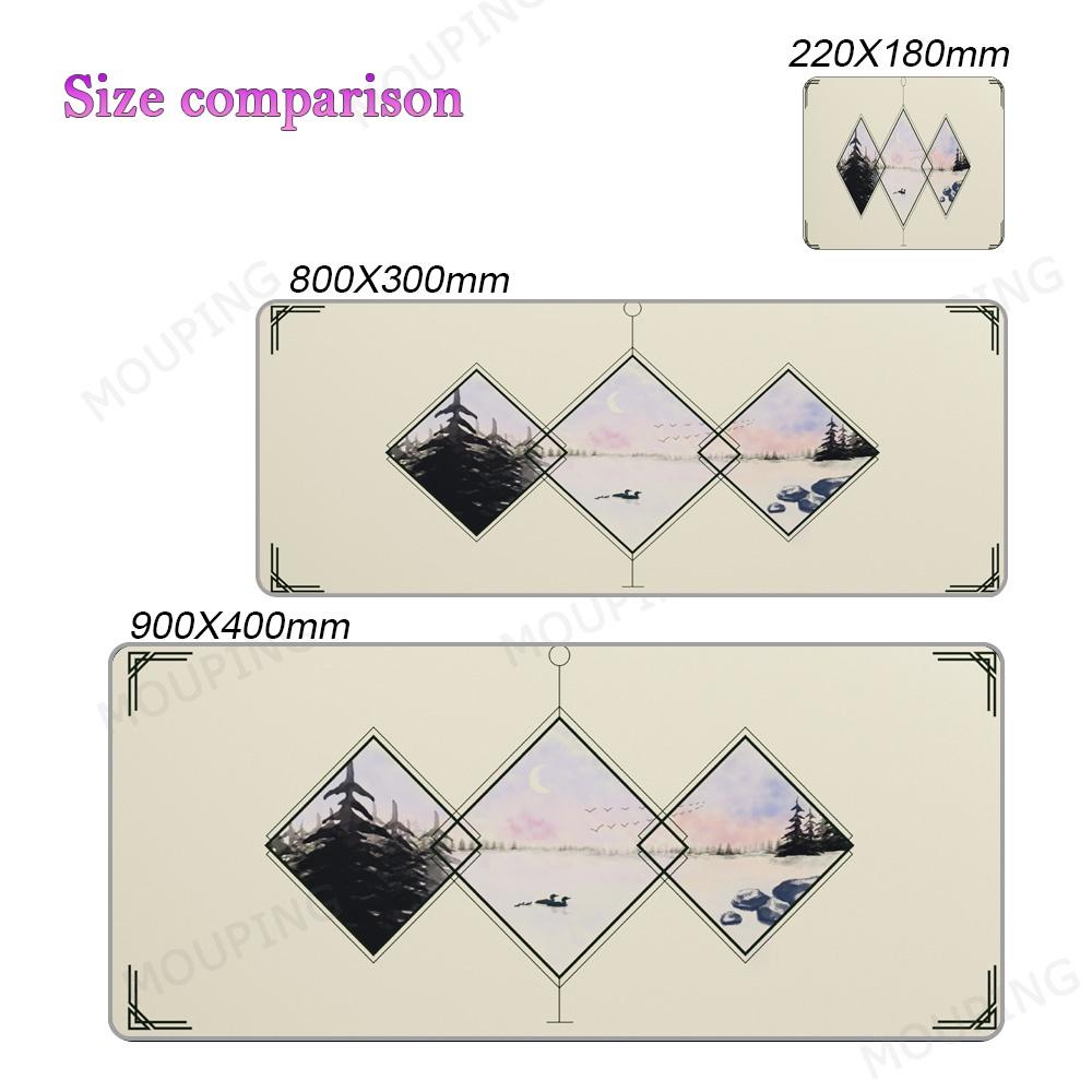 Space Mouse Pad Company Desk Mat Aesthetics 90x40 80x30 Pc Accessories Laptop Pad Large Table Mat Keyboard Deskmats Blue Office