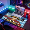 Custom Name Personalized Anime Pattern Mousepad, Laptop PC Desk Mat, Decorative Desk Mat for Home Keyboard Pad Gift
