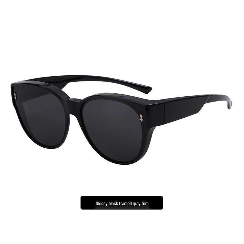 Women s Polarized UV-Blocking Clip-on Sunglasses for Prescription Glasses