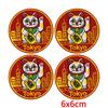 10Pcs USA Independence Day Embroidery Patches, Flag Eagle Bow Iron On Patches for Clothing Backpack Jeans DIY