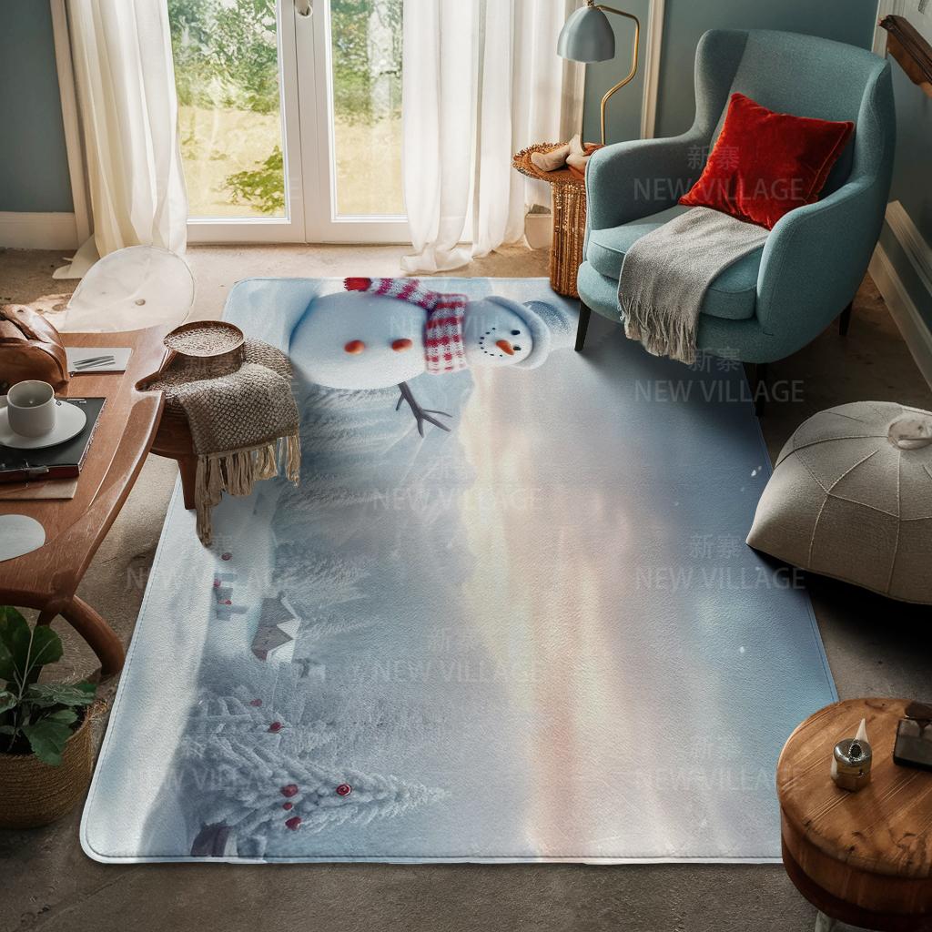 Koberec ke vchodu do domu Rohožka ke dveřím do domu Obývací pokoj Vana Koupelna Protiskluzové koberce s absorpcí vody vana Veselé Vánoce zima