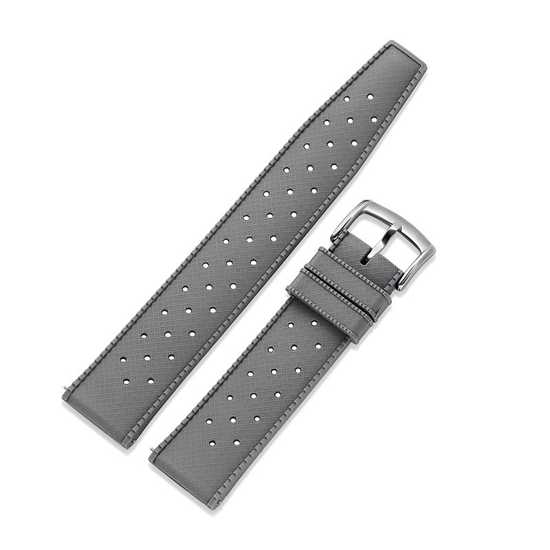 Classics Tropical Silicone Strap 20mm 22mm Watch Band for Seiko for Oris Watch Replacement Watch Bracelet Men Lady Wrist Belt
