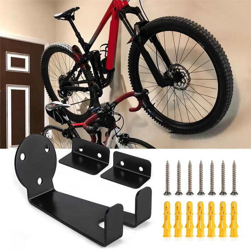 M-Modern-Durable Mountain Bike Wall Holder, Heavy Duty Bike Wall Hanger Hooks For Efficient Storage
