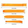 4pcs Plastic Auto Dismantle Tools Kit Car Radio Door Clip Panel Trim Dash Audio Removal Installer Pry Kit Refit Set Repair Tools