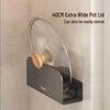 ecoco No-Drill Wall-Mounted Pot Lid Rack