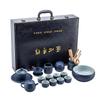 Complete set of ceramic Kung Fu tea sets, large set for home use, gifts for people, leaders, business, cultural and creative high-end gifts