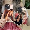 Monica Bellucci Mobile Phone Case for iPhone 16 15 14 13 12 11 X XR XS 8 7 Pro Max Plus Mini Colour Printing Silicone Smartphone