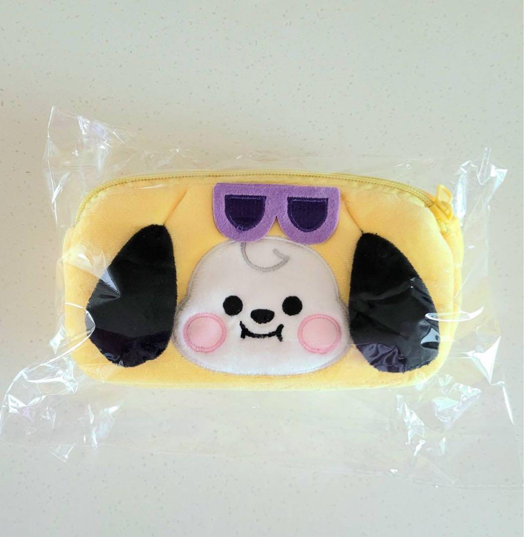 [Б/У] BT 21 Baby Официальный пенал-косметичка на двойной молнии CHIMMY