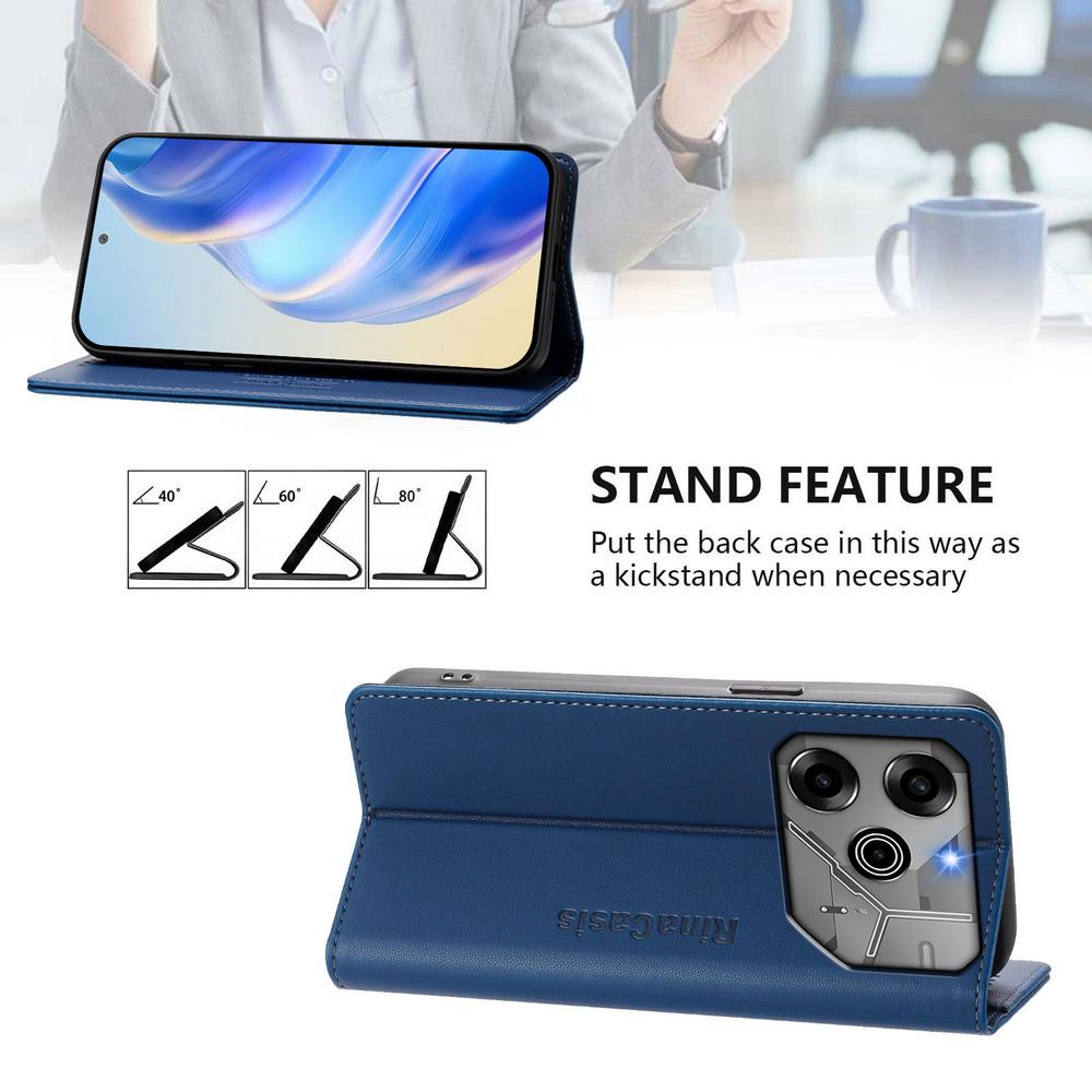 Pova 6 Pro 5G Magnetic Flip Case For Tecno Pova 6 Neo Leather Wallet Book Etui Pova 4 Pro 5 6 Neo 3 2 Luxury Cover Shockproof