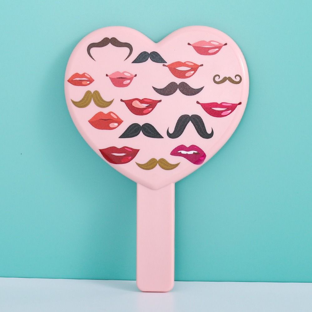 Cute Handheld Makeup Mirror Creative Square Mirrors New Portable Small Mirror