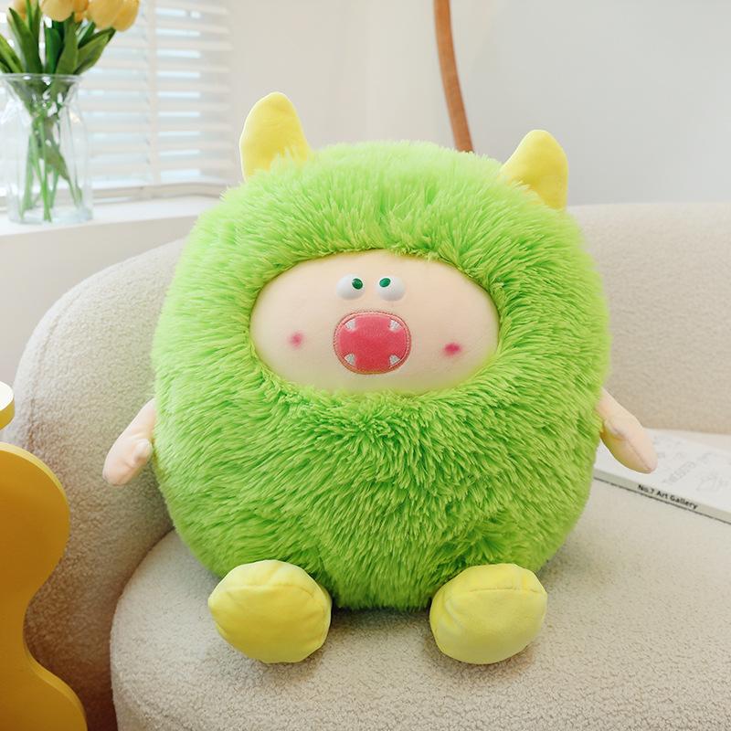 Dopamine Eye Monster Plush Toy Cartoon Doll Children Sleeping Pillow Gift