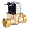 3 4  DC 24V Normally Closed Brass Electric Solenoid Magnetic Valve For Water Control