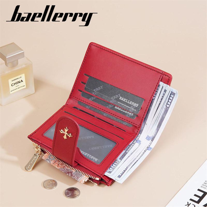 Baellerry Women Short Wallets Fashion Card Holder Purse Cash Money Bags Wallet GZW