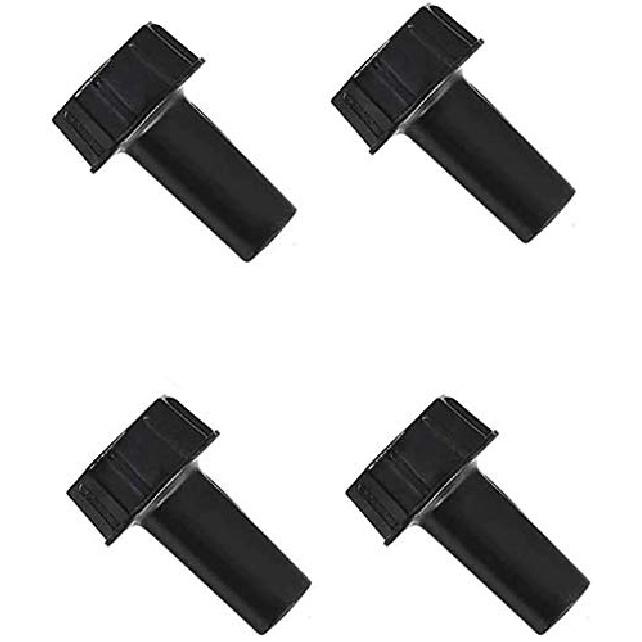 6 Pack On/Off Replacement Light Lamp Turn Switch Knobs, Black