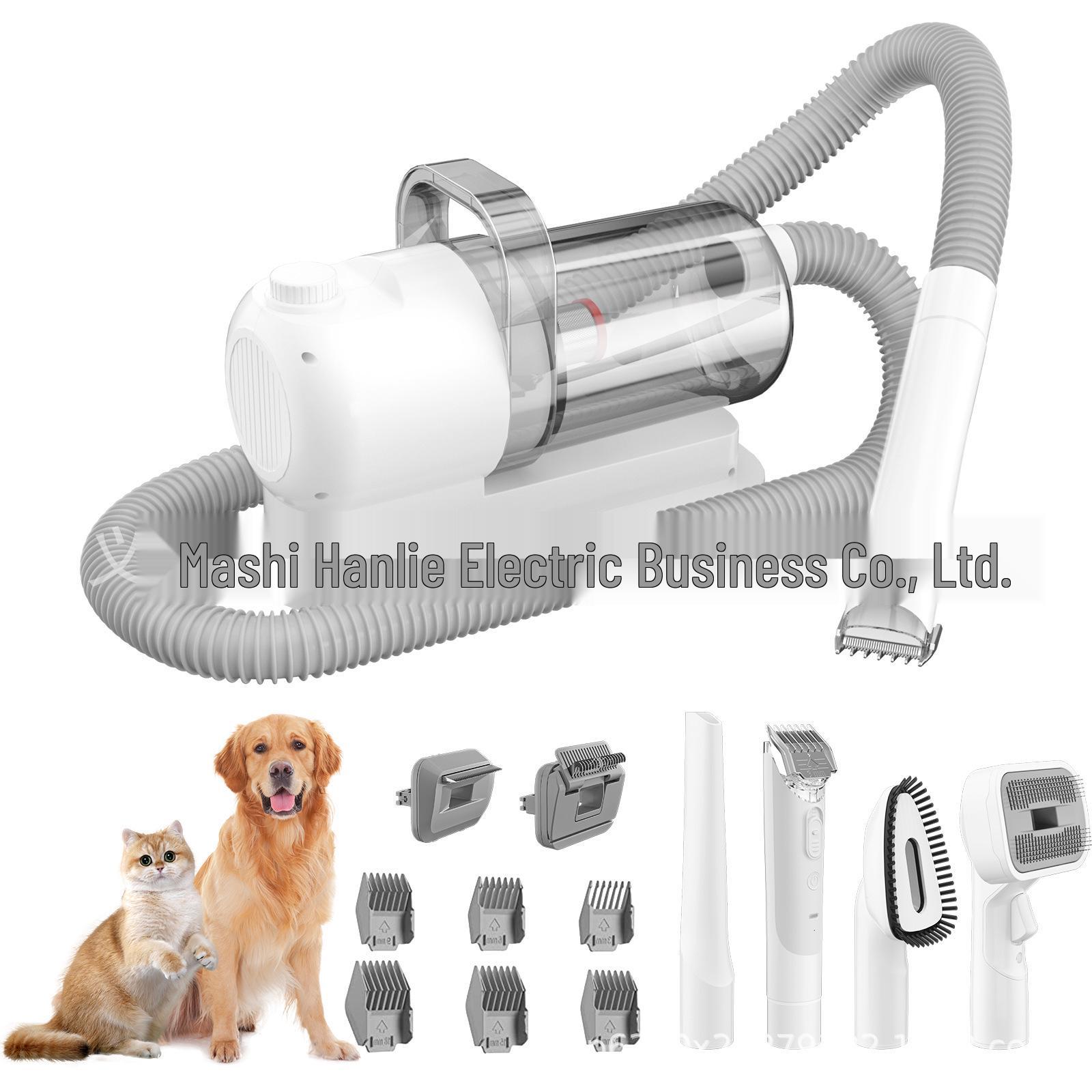 Pet Grooming & Vacuum Set: All-in-One