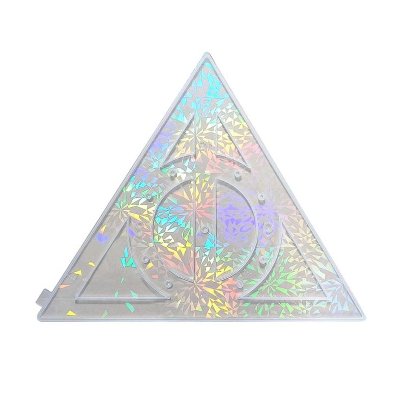 

Triangular Clock Shape Mould Versatile Holographics Silicone Mold for DIY Crafts чистий