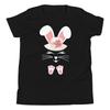 Süses Osterhase Hasengesicht Teenager Mädchen Ostern Tochter Jugend T-Shirt