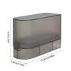 Nail Drill Bit Holder 12 Holes Drill Bits Stand Display Organizer Nail Drill Storage Box Nail Drill Holder for Salon